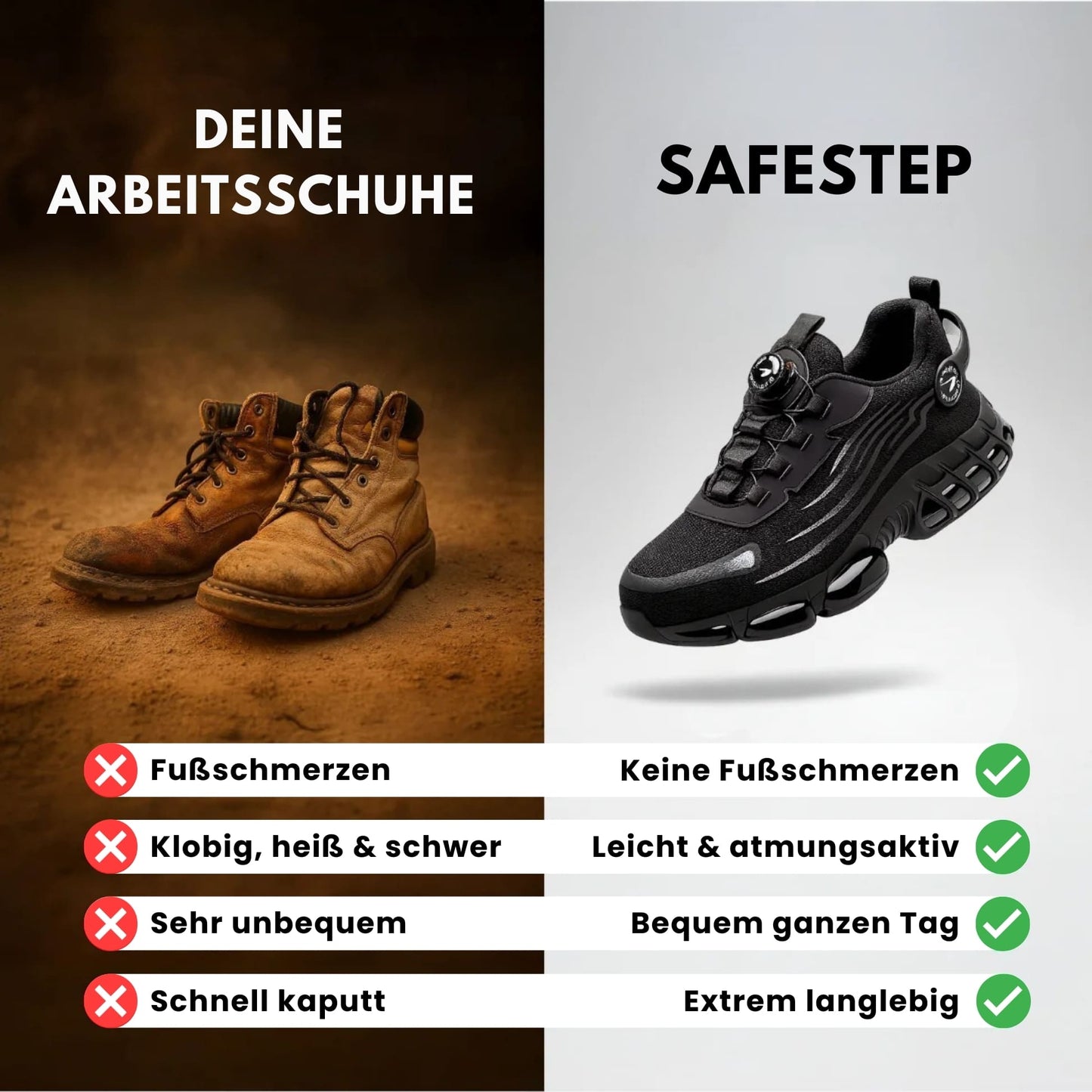 SafeStep | Sicherheitsschuhe